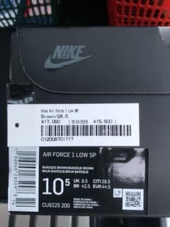 Supreme NIKE AIR FORCE 1 LOW SP  28.5のサムネイル