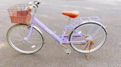 ESSE 自転車 24インチ ラベンダー 子供 女の子のサムネイル