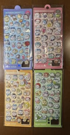 ボンボンドロップ ステッカー 4シートセット ちいかわのサムネイル