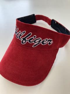TOMMY HILFIGER サンバイザー　レッドのサムネイル