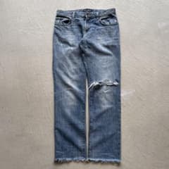 00s dolce&gabbana 14 damaged denimロゴプレート 00s dolce&gabbana 14 damaged denim - メルカリ