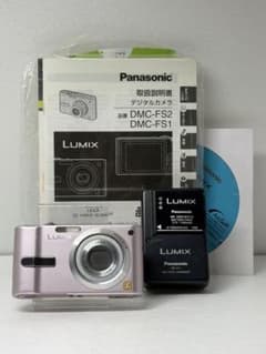 【動作確認済】Panasonic LUMIX DMC-FS2 ピンク コンデジ 動作確認済】Panasonic LUMIX DMC-FS2 ピンク コンデジ - メルカリ