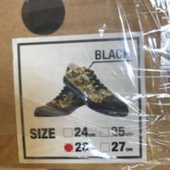 ゴジラ スニーカー GODZILLA SNEAKERS  ブラック　26cmのサムネイル
