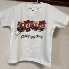 ロマンティックトレイン SAGANO Tシャツ 白のサムネイル