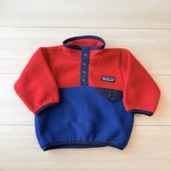 Patagonia Synchilla Snap-T 3-6M (70) Red/Navy