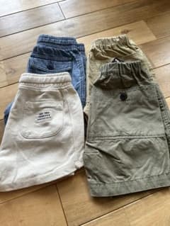 ハーフパンツ 4点セット まとめ売りZARA.petitmain.GAP 90のサムネイル