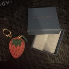 MAISONdeSABRE いちご型コインケース レザー風　AirTag