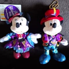 ディズニー ハロウィン 2024 ぬいぐるみバッジ ミッキー ミニー - メルカリ