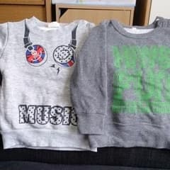 【まあ様専用】裏起毛トレーナー☆90のサムネイル