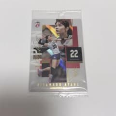 バレーボール女子日本代表 ツインウエハース 北窓絢音 箔押しサイン