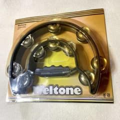 Weltone MT1 タンバリン 未使用 島村楽器 カラオケ 楽器 リズム遊びのサムネイル