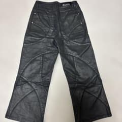 GUAPI ブラック ワックス加工 ブーツカットデニム W30 - メルカリ