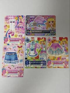 アイカツ カード 5枚セット まとめ売りのサムネイル