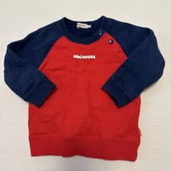 美品　ミキハウス　トレーナー　90cmのサムネイル