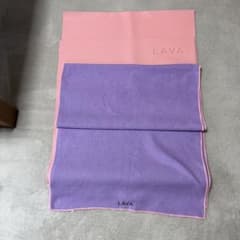 ホットヨガLAVA専用ヨガマット&ヨガラグ　セットのサムネイル