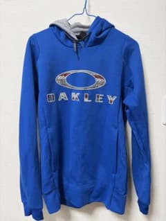 OAKLEY パーカー 青 Mサイズのサムネイル