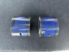 ニックス ガラス革 青ベルトループ2個セットのサムネイル