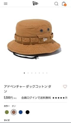 NEW ERA ハットのサムネイル