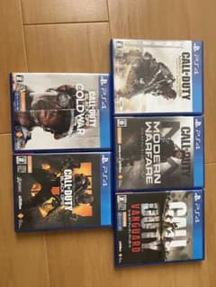 【PS4ソフト】CALL OF DUTY 5本セットのサムネイル