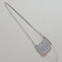 美品 レスポートサック アトリエ 2WAY チェーン ミニバッグ （シルバー 