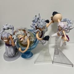 ワンピース ギア5 ルフィ フィギュア 4体セットのサムネイル