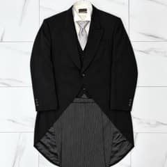 【美品】　MATUSO 結婚式 モーニングコート 8点セット B8 フォーマルのサムネイル