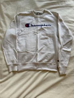 Champion ホワイト スウェットシャツ Mサイズのサムネイル