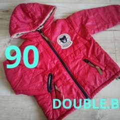 ☆DOUBLE.B☆90☆長袖リバーシブルアウター☆ - メルカリ