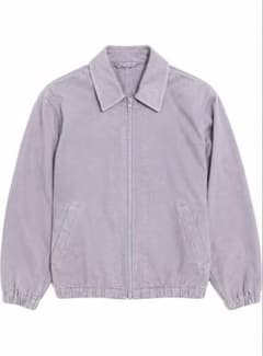 UNIQLO U ジップアップ ブルゾン パープルのサムネイル