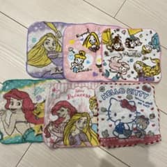 손수건 수시 보육원 유치원 미니 손수건 디즈니 프린세스