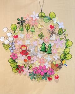 お花畑でオオカミと✩.*˚ワイヤークラフト - メルカリ