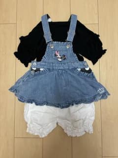 BABY DOLLディズニー ミニーマウス デニム ジャンパースカート他