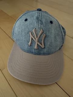 New Era ニューヨークヤンキース キャップ デニムのサムネイル