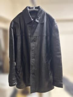 90s BANANA REPUBLIC レザー カーコート ブラック 黒 M BANANA REPUBLIC ブラックレザーカーコート90s M - メルカリ