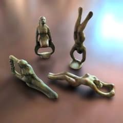 裸婦デザインボトルオープナー4点のサムネイル