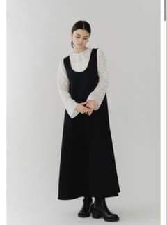 新品 未使用】yori/shirocon チャンキーサテンドレス 36 - メルカリ