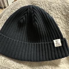 HUMAN MADE ブラックニット帽のサムネイル