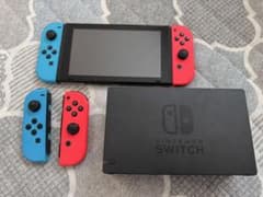 【ジャンク品】Nintendo Switch 本体　コントローラー純正 ジャンク Switch 本体 コントローラー4個 ドック1個 - メルカリ