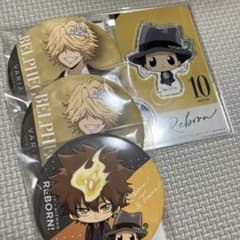 くじ引き堂 家庭教師ヒットマンREBORN! 缶バッジ ベルフェゴール ツナ
