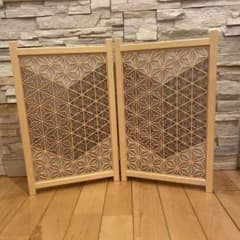 ⑧組子細工 衝立 パーテーション 伝統工芸品 - メルカリ