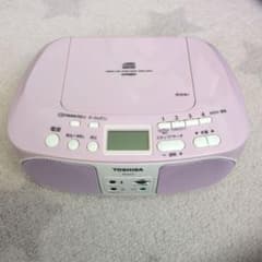 TOSHIBA CDラジオ ピンク TY-C17 CDプレイヤー 平成レトロ - メルカリ