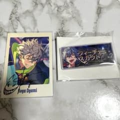 あんスタ 大神晃牙 晃牙 缶バッジ 10周年 ぱしゃっつ あんスタ バナコレ 缶バッジ ぱしゃっつ 10周年 フィーチャー 大神晃牙