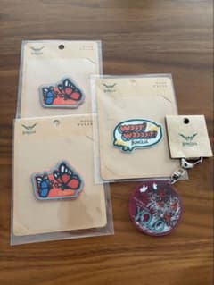 JUNGLIA ワッペン キーチェーン セット