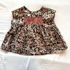 美品】Bonpoint 花柄 リバティ ブラウス 12M スモッキング刺繍 - メルカリ