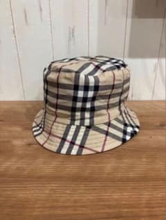 Burberry バケットハット チェック柄 - メルカリ