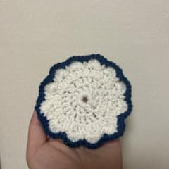 お花のコースターのサムネイル
