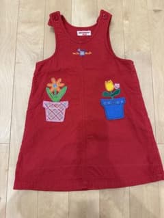 ミキハウス　ジャンバースカートのサムネイル