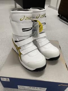 新品未使用　　廃盤　完売品　asics 安全靴 ウィンジョブ FCP401 m46640723217_1.jpg?1750431226