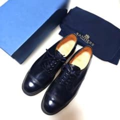 【箱付】SANDERS サンダース 9542B トゥキャップギブソン 8.5 SANDERS トゥキャップ ギブソン 8 ネイビー 1231A - メルカリ