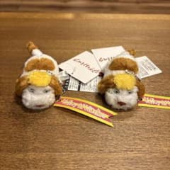 ジブリパーク ヒン マスコット キーホルダー ぬいぐるみ2つセット
